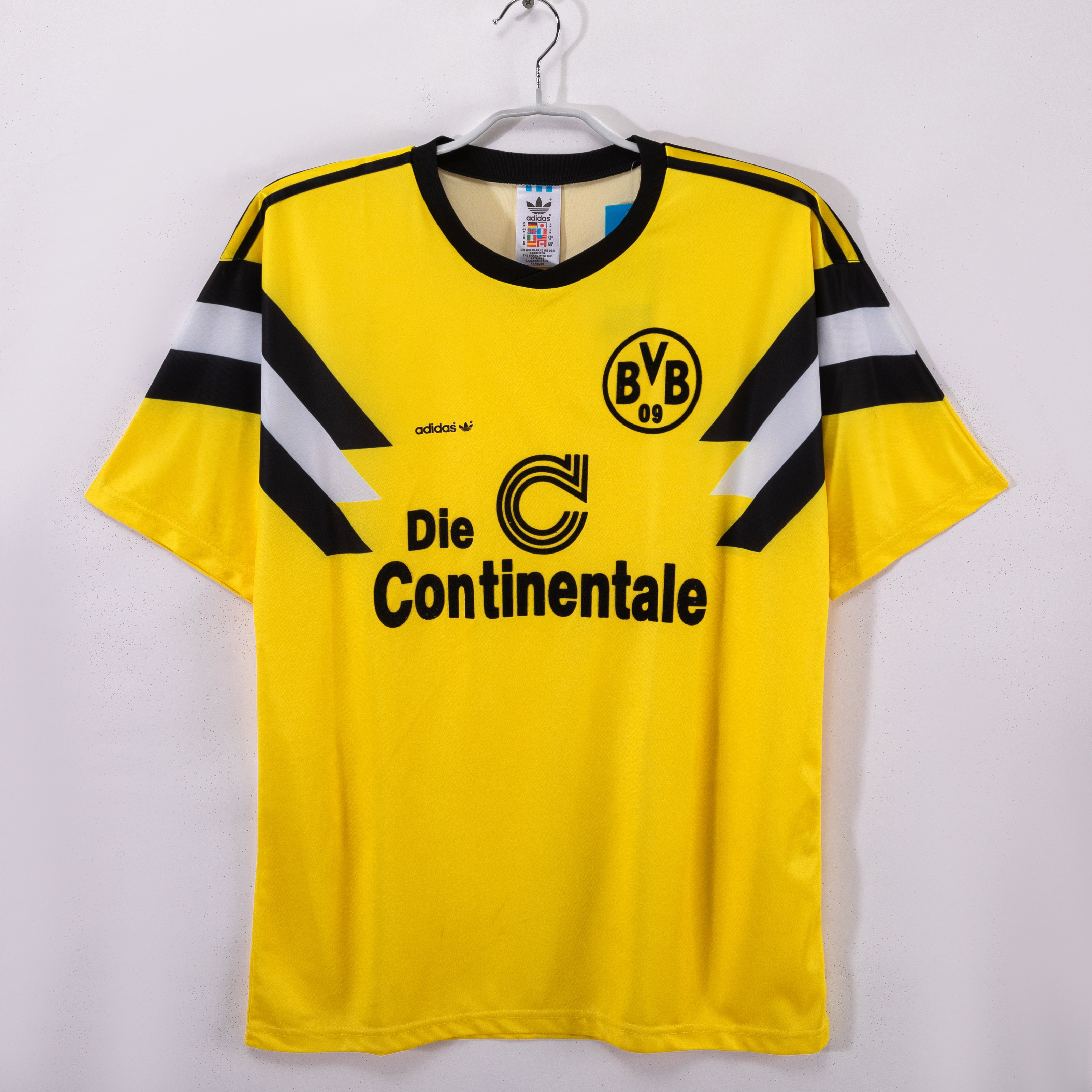 Camiseta de fútbol Borussia Dortmund 1989 LOCAL MANGA CORTA VERSION FAN